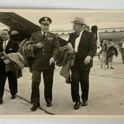 RPPC POSTWAR GERMANY PAN AMERICAN AIRWAYS DOUGLAS DC-7C