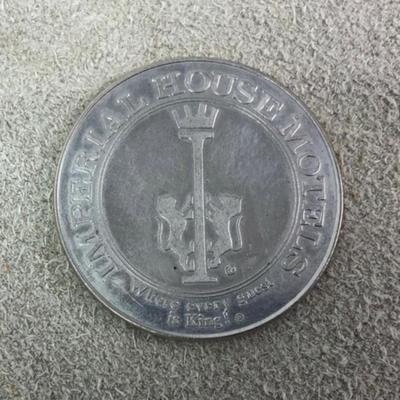 vintage IMPERIAL HOUSE MOTELS OHIO TRADE TOKEN