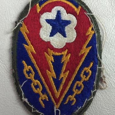 WWII WW2 ADSEC CHAIN LIGHTNING UNIT PATCH ETO original 