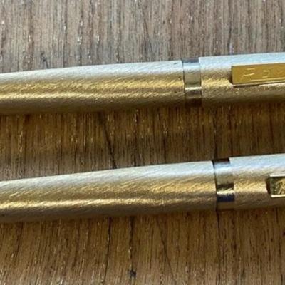 mid century ROYALINE PEN & PENCIL SET 