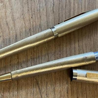 mid century ROYALINE PEN & PENCIL SET 
