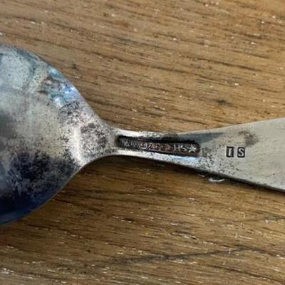 baby boomer BIRTH RECORD SPOON 1959 Wm ROGERS IS SILVERPLATE