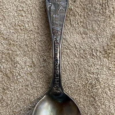 antique LOS ANGELES SOUVENIR SILVERPLATE SPOON