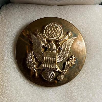 US Army Enlisted Cap Device 