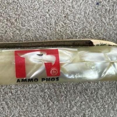 vintage agriculture OLIN AMMO PHOS FERTILZER SHEAFFER PENCIL 
