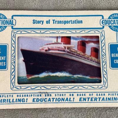 STORY OF TRANSPORTATION ROBBINS EDUCATIONAL PICTURES 1940s 