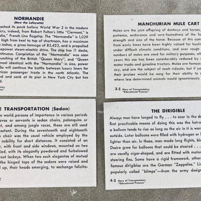 STORY OF TRANSPORTATION ROBBINS EDUCATIONAL PICTURES 1940s 