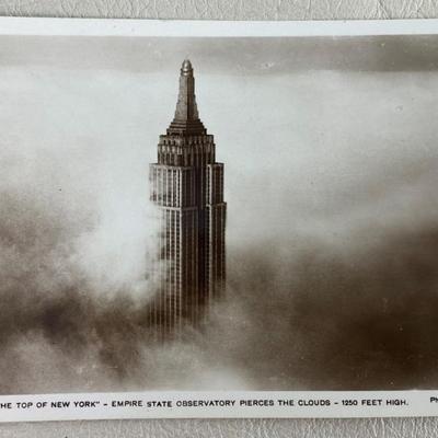 rppc NEW YORK CITY UNUSUAL PHOTOGRAPHS REPRODUCTION CO 1930s 