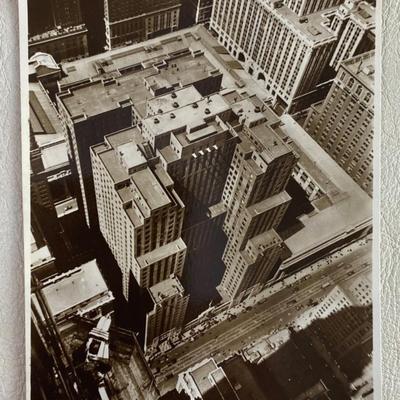 rppc NEW YORK CITY UNUSUAL PHOTOGRAPHS REPRODUCTION CO 1930s 