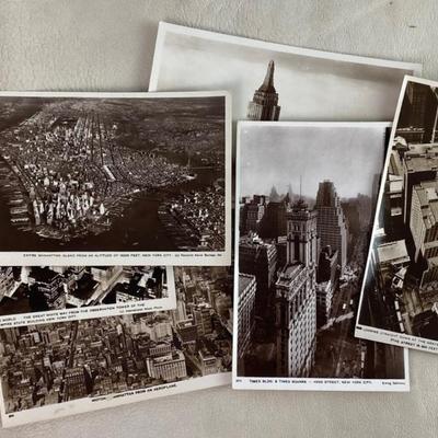 rppc NEW YORK CITY UNUSUAL PHOTOGRAPHS REPRODUCTION CO 1930s 