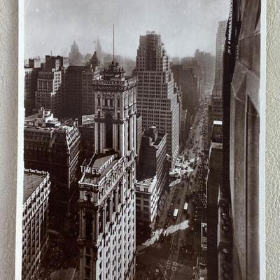 rppc NEW YORK CITY UNUSUAL PHOTOGRAPHS REPRODUCTION CO 1930s 