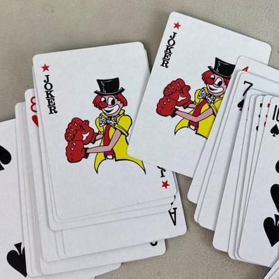 vintage SINGAPORE AIRLINES ADVERTISING PLAYING CARDS 