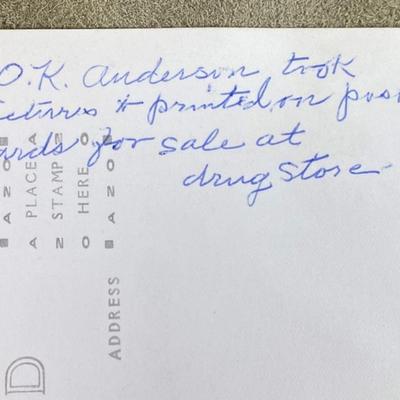 rppc early CRYSTAL GEYSER GREEN RIVER UTAH PHOTO 