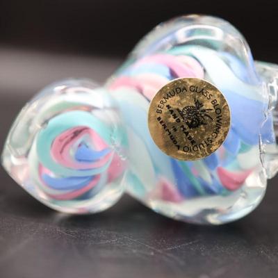 Hand Blown Bermuda Glass Rabbit