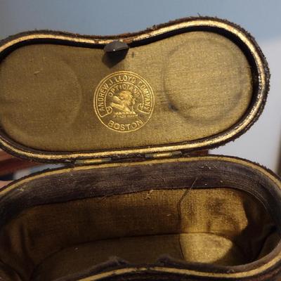 Vintage French Opera Glasses with Mother of Pearl Accents- Andrew J. Lloyd Company of Boston