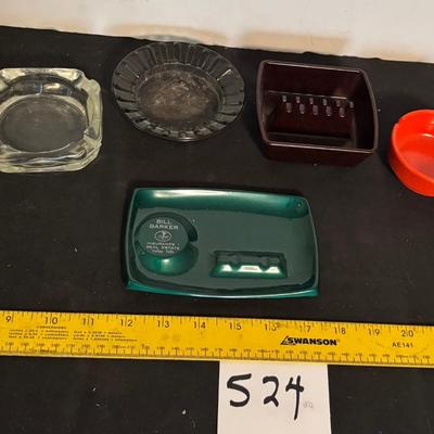 Vintage Ashtray Lot