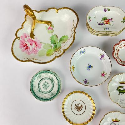 D169 Miniature Hand-Painted Serving Dish Lot