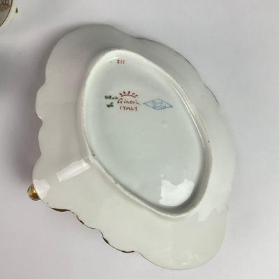 D169 Miniature Hand-Painted Serving Dish Lot