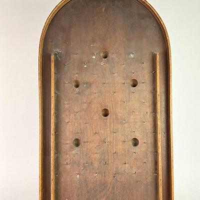 Pr 180 Antique Pinball Board And Small Puzzle Game