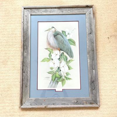 182 Art Lamay Pencil Signed and Numbered #159/3500 "Mr. Blue" Lithograph