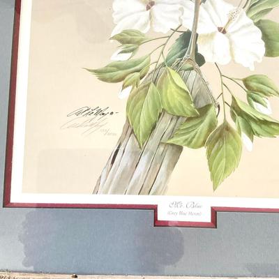 182 Art Lamay Pencil Signed and Numbered #159/3500 "Mr. Blue" Lithograph