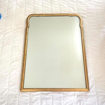 B186 Gold Gilt Mirror