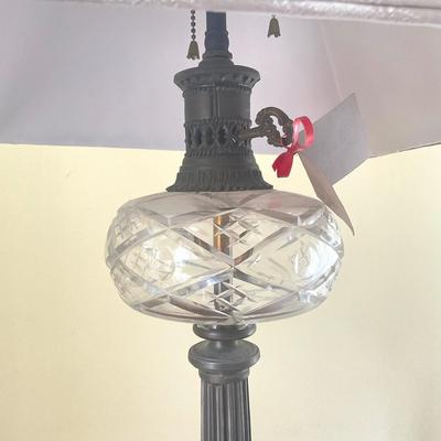 B188 Marble Base Glass Globe Table Lamp