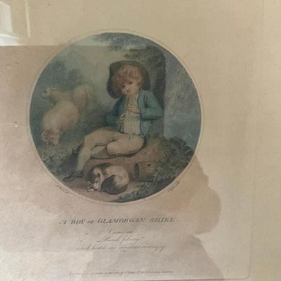 199 Pair of Thomas Ryder Colored Stipple Engravings
