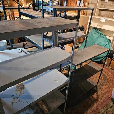 Five Sets of Shorter Metal Shelves (SRB-JS, S)