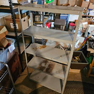 Five Sets of Shorter Metal Shelves (SRB-JS, S)