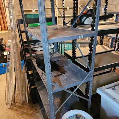 Five Sets of Shorter Metal Shelves (SRB-JS, S)