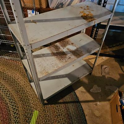 Five Sets of Shorter Metal Shelves (SRB-JS, S)