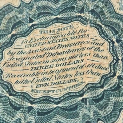 LOT 30: Two 10-Cent Fractional Currency Notes from the Fifth Issue