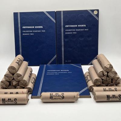 LOT 33: Big Collection of Jefferson Nickels