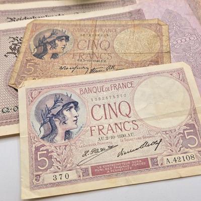 LOT 34: International Currency Collection - Coins and Paper Money Many Different Countries