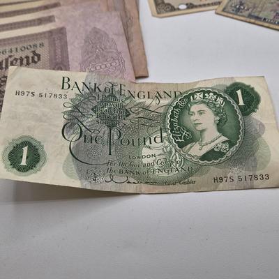 LOT 34: International Currency Collection - Coins and Paper Money Many Different Countries