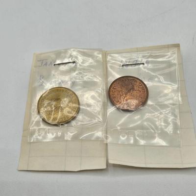 LOT 34: International Currency Collection - Coins and Paper Money Many Different Countries