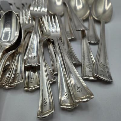 LOT 35: Multiple Pieces of Silver Plated Flat Wear