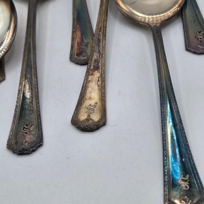 LOT 35: Multiple Pieces of Silver Plated Flat Wear