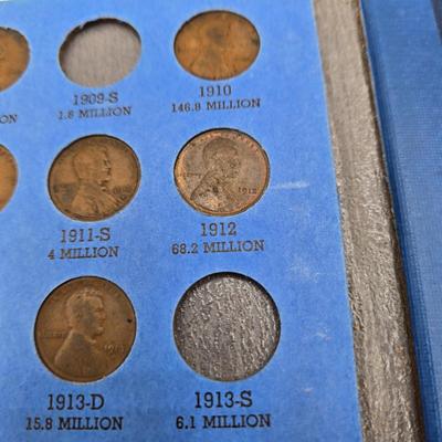 LOT 36:Big Penny Collection - Wheat Pennies and More