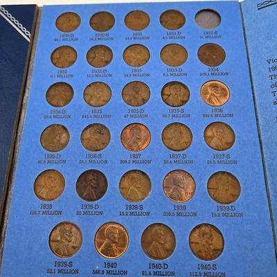 LOT 36:Big Penny Collection - Wheat Pennies and More