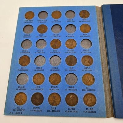 LOT 36:Big Penny Collection - Wheat Pennies and More