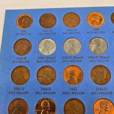 LOT 36:Big Penny Collection - Wheat Pennies and More