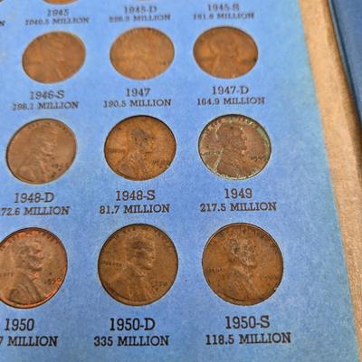 LOT 36:Big Penny Collection - Wheat Pennies and More