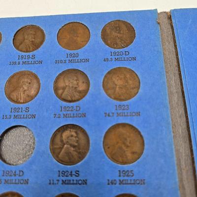 LOT 36:Big Penny Collection - Wheat Pennies and More