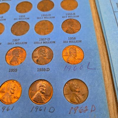 LOT 36:Big Penny Collection - Wheat Pennies and More