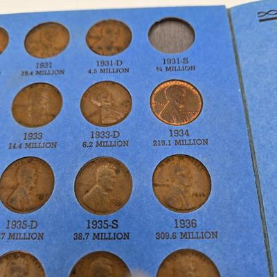 LOT 36:Big Penny Collection - Wheat Pennies and More