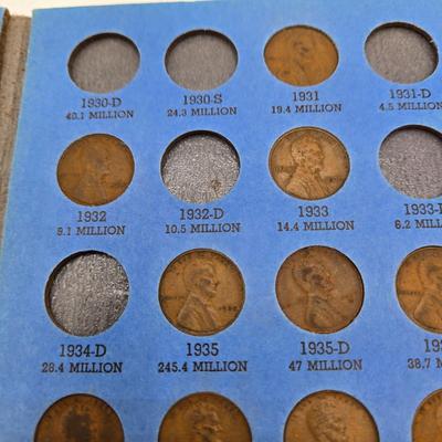 LOT 36:Big Penny Collection - Wheat Pennies and More
