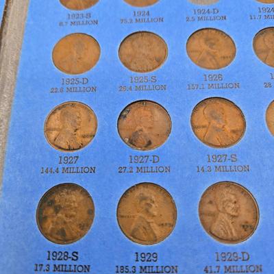 LOT 36:Big Penny Collection - Wheat Pennies and More