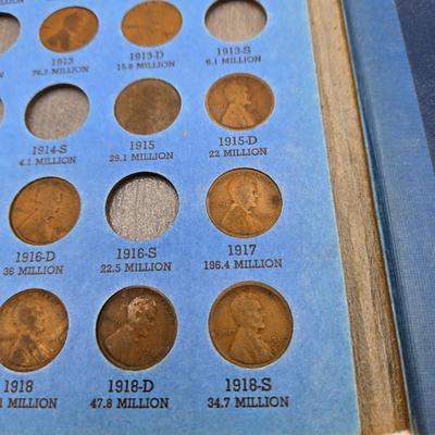 LOT 36:Big Penny Collection - Wheat Pennies and More